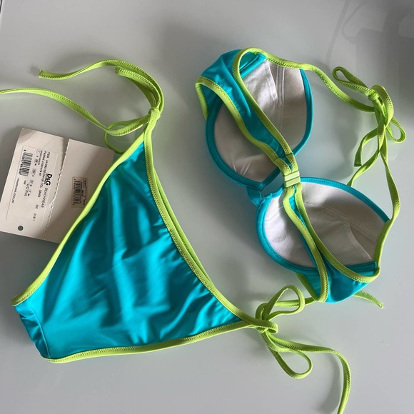 D&G Y2K Halter Tie String Bikini Set - Picture 10 of 16